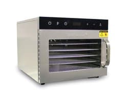 Wartmann 2206 DH voedseldroger, droogoven, dehydrator, RVS, 6-laags.