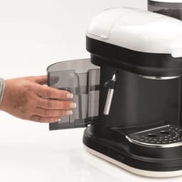 Ariete 1318 Moderna Espressomachine - Pistonmachine - geïntegreerde Koffiemachine met Bonen - wit — thumbnail 1