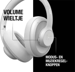 Fresh 'n Rebel Clam Blaze – Draadloze Bluetooth Koptelefoon – 80 uur Speelduur – Met volume wiel - Ice Grey — thumbnail 2