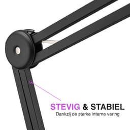 Sensic SA 10 Microfoon Arm met Popfilter - Microfoon Standaard - Boom Arm - Statief - Extra lang — thumbnail 5