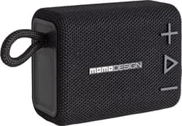 Momo Design Bluetooth Speaker - Draadloze speaker - Muziekbox Draadloos - Draagbaar - 10 m bereik - Tot 20 uur batterijduur - Vermogen 5W - Inclusief batterij en Type-C-oplaadkabel - Zwart — thumbnail 1