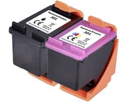 Renkforce Inktcartridge vervangt HP 301, N9J72AE, CH561EE, CH562EE Compatibel Combipack Zwart, Cyaan, Magenta, Geel RF-