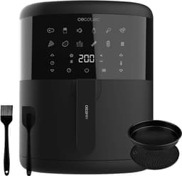 Cecotec Cecofry Bombastik 6000 Full Enkel 6 l Vrijstaand 1700 W Heteluchtfriteuse Zwart — thumbnail 9