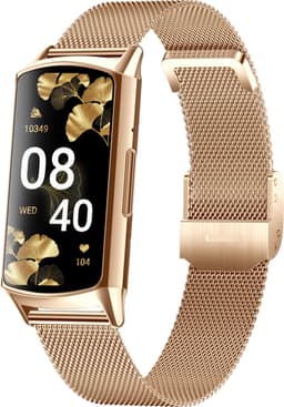 Kiraal Diva - Stijlvolle Activity Tracker - Functioneel - Android & iOS - RVS - Goud — thumbnail 1
