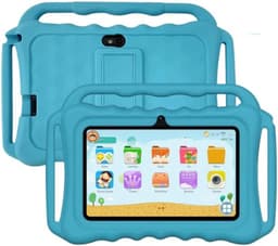 Kindertablet Pro Max - Vanaf 3 Jaar - Snelste Op De Markt - Ouderlijk Toezicht - 32GB - 2GB Ram - Vanaf 5 Jaar - Lichtblauw — thumbnail 1