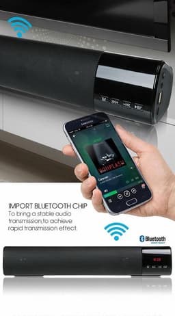 Hopestar B28S Soundbar 3D Surround Draadloze Speaker - Draagbare Bluetooth luidspreker — thumbnail 4