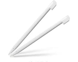 2x Stylus Pen geschikt voor de Nintendo DS Lite Wit