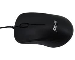 Computer Muis met draad Keywin KW-08 snoer - computermuis - Laptop met 3 toetsen en 1000 DPI