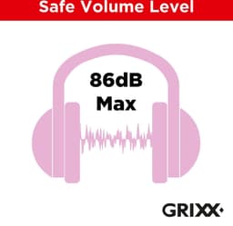 GRIXX Optimum Kinder koptelefoon - roze — thumbnail 3