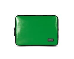 MacBook Air 13 inch hoes van gerecycled materiaal (duurzaam) - Groene laptop sleeve/case voor MacBook Air M5 (2026)