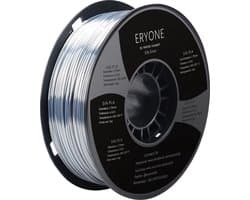 Eryone Silk PLA Filament 1.75mm 1kg Voor 3D Printer en 3D Pen Zilver