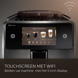 Saeco Xelsis Deluxe SM8785/00 - Espressomachine - 22 Soorten Warme Drankjes - Zwart / Zilver - + AquaClean Filter — thumbnail 5