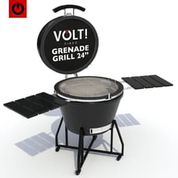 VOLT! BBQ 24 Inch - Houtskoolbarbecues - Ø63cm - Luxe Afwerking — thumbnail 1