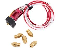 MMOBIEL MK8 3D Printer Extruder Hot End Kit - 24V - voor 1.75 PTFE Tubing Filament