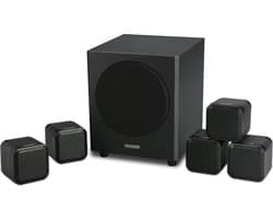 Mission M-CUBE+SE 5.1 systeem - Zwart (per paar - 2 stuks)