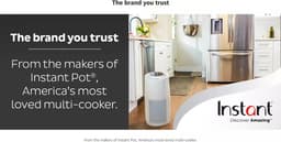 Instant™ Air Purifier Luchtreiniger Wit - Keuken / Slaapkamer tot ± 22m² - Met HEPA-13 Filter - 3-in-1 Filtratie Tegen Woning Allergenen & Huisdier Allergie - Verwijdert 99.9% Bacterien, Stof, Rook, & Stuifmeel met Plasma Ion Technologie - AP200 — thumbnail 7