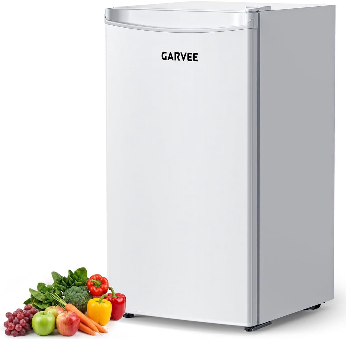 Triumpunpre Mini Koelkast 45L Wit - Stille Drankkoelkast met 5 Standen Koeling 0-18°C - Energieklasse E - 41dB Fluisterstil - Omkeerbare Deur - Verstelbare Voet - Kleine Minibar voor Kantoor, Slaapkamer of StudentenKamer — afbeelding 1