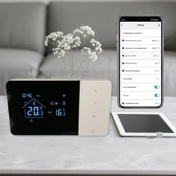 Slimme Thermostaat - Temperatuurregelaar Ketel - Energie Besparen - Wekelijks Programmeerbaar - 371 Gram - Wit — thumbnail 5