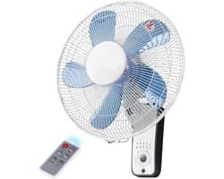 Wandventilator - Muurventilator Afstandsbediening - Ruimte Koelen - Stille Werking - Niet gespecificeerd - Wit