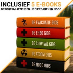 Elesso® Noodradio - Compleet Overlevingspakket bij Oorlog, Rampen & Stroomuitval - 10.000mAh Noodradio Solar Opwindbaar en Batterij - 72 uur Survival Kit powerbank - Kamperen & Outdoor — thumbnail 4