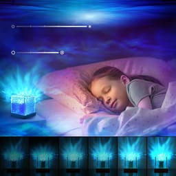 LED-sterrenprojector - Galaxy-projector - Sfeerverlichting - Nachtlampje voor naast het bed - Decoratieve verlichting - Met afstandsbediening - 16 kleuren - Geschikt voor volwassenen en kinderen - 13 cm * 13 cm - Perfect voor feestjes — thumbnail 4