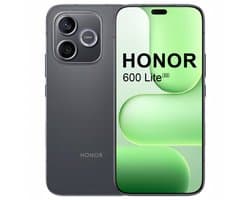 HONOR 600 Lite 5G Smartphone – 6.6" AMOLED 120Hz – 108MP Camera – 8GB RAM 256GB Opslag – Zwart
