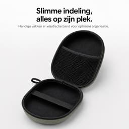 Sounix Koptelefoon Hoes - Harde Beschermcase voor JBL, Sony & Bose Koptelefoons - Waterafstotende Opberghoes met Draagband - Groen — thumbnail 3