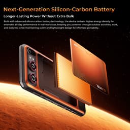 OUKITEL WP68 Air Rugged Smartphone 5G - 6,88" 120Hz - 36GB RAM - 512GB ROM - 8000 mAh 45W - Gemini AI - Android 16 - NFC GPS - Oranje — thumbnail 2