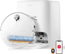 Roborock Qrevo Edge 2 Flow-Robotstofzuiger met dweilfunctie-SpiraFlow Realtime Zelfreinigende Rolmop 2.0-35000Pa-Dual Zero-Tangle-Systeem-AI Obstakelvermijding-Warmtewas dweil-tapijtbescherming — thumbnail 1