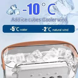 NordHaus Luchtkoeler - Aircooler - Luchtbevochtiger - 3-in-1 Koeling met 3 Snelheden - Wit 23 x 15,3 x 7 cm — thumbnail 3