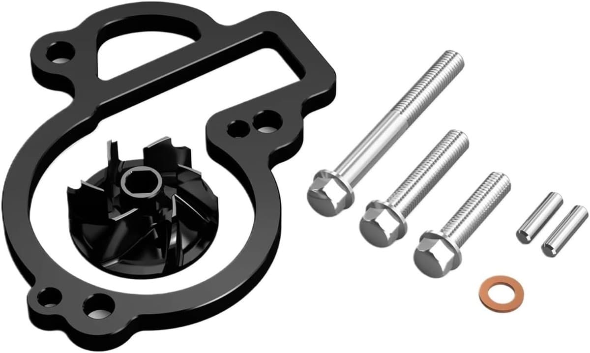 Waterkoeler Kit - Motor Koeling - Motor Optimalisatie - Grotere Waaierschoepen - 10-15 Graden Lager - Aluminium — afbeelding 1