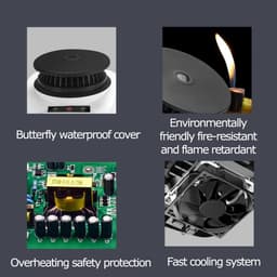 Kleine Droger Machine - Elektrische Kledingdroger - Snel Kleding Drogen - Compact Ontwerp - 30 Kilogram Capaciteit - Bruin — thumbnail 3