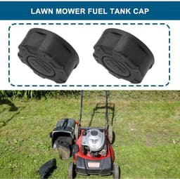 Dailygoods- Brandstoftankdop 2 Stuks - Vervangend Onderdeel - Compatibel met AL-KO Grasmaaier - Buitendiameter 58 mm - Binnendiameter 42,5 mm - Duurzame Constructie - Brandstofdop — thumbnail 2