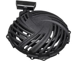 Trekstarter Motoronderdeel - Startmotor Assembly - Grasmaaier Starten - Duurzaam Slijtvast Materiaal - 50mm x 183mm - Zwart
