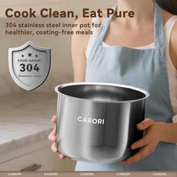 Elektrische Snelkookpan - Multicooker Fornuis - Snel Koken - 12-in-1 Functionaliteit - 8 Liter Capaciteit - Zwart — thumbnail 4