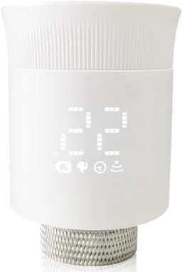 Zigbee Smart Radiator Thermostaat Kit – Radiator Temperatuurregelaar – Slimme Thermostaatklep – Compatibel met Alexa, Google, Wi-Fi en App – ABS – Batterij niet inbegrepen – Wit — thumbnail 1
