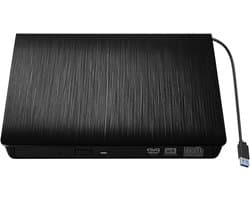 Externe CD/DVD Brander - Draagbare Drive - Data Overzetten - USB 3.0 Type-C - 147 x 145 x 19 cm