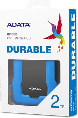Externe Harde Schijf - Opslagapparaat Data - Gegevens Veilig Opslaan - Schokbestendige Behuizing - 2 TB Capaciteit - Blauw — thumbnail 5