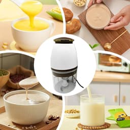 Elektrische Mengkom - Keukenmachine Hakselaar - Keukenbereidingen Maken - Gelijkmatige Nauwkeurigheid - 700 ml - Transparant — thumbnail 4
