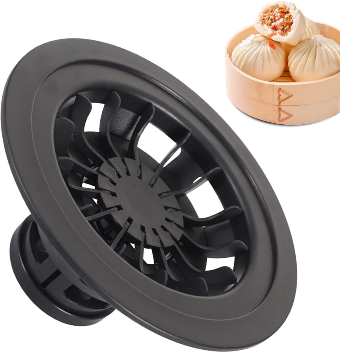 Kleine Machine - Keukengadget - Dumplings Maken - Eenvoudige Bediening - 7 Inch - Zwart — afbeelding 1