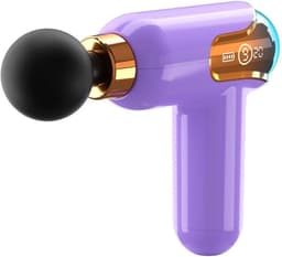 Massagepistool - Fascia Gun Mini - Spierherstel - Stille Werking - Compact Formaat - Paars — thumbnail 1
