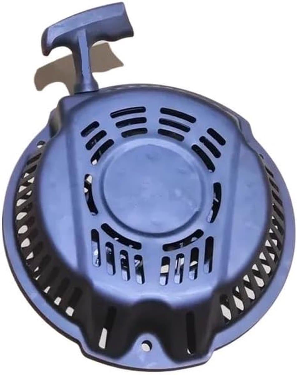 Startmechanisme Grasmaaier - Trekstarter Touw - Motor Starten - Complete Set - Standaard Maat - Zwart — afbeelding 1