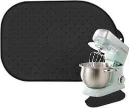 Mixer Glijmat - Apparaat Schuiver - Keuken Organiseren - Krasvrije Werkbladen - 40 x 27 cm - Zwart — thumbnail 1