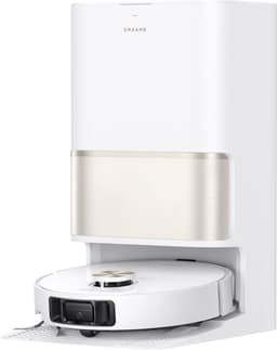 Dreame L50 Ultra AE Robotstofzuiger Parelwit - Dweilfunctie - Automatisch legen en bijvullen - Zelfreiniging op 100 °C - Huisdierenhaar - Matter Protocol - Spraak- en appbesturing - 28.000 Pa zuigkracht - Randen, hoeken, lage ruimtes, plinten — thumbnail 2