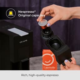 CHiATO switchPLAY Multi-capsule koffiemachine – Zwart — thumbnail 2