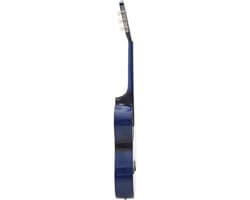 vidaXL - 8-delige - Gitaarset - klassiek - beginner - 3/4 - 36" - blauw — thumbnail 5
