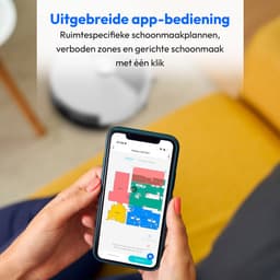 MEDION Robotstofzuiger met afzuigstation en dweilfunctie X23 SW+ (lasernavigatie, sterke 5000 Pa zuigkracht, 2-in-1 robotstofzuiger, nauwkeurige kaartopbouw, Go & No Go-zones, meerdere verdiepingen) w — thumbnail 5