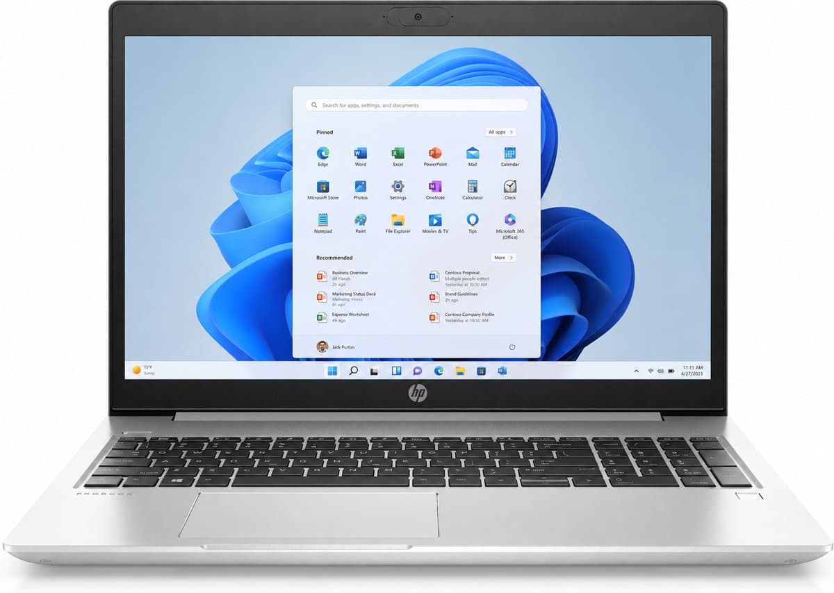 HP ProBook 450 G8 - Intel Core i5-1135G7 - 8 GB - 256 GB SSD - 15.6 inch - Windows 11 - QWERTY — afbeelding 1