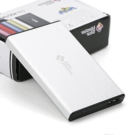 Externe Harde Schijf - Draagbare Opslag - Bestanden Opslaan - Ultra Snelle USB 3.0 - 320 GB - Zilver — thumbnail 1