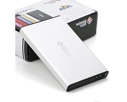Externe Harde Schijf - Draagbare Opslag - Bestanden Opslaan - Ultra Snelle USB 3.0 - 320 GB - Zilver